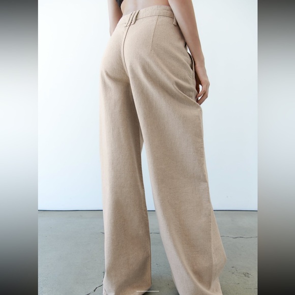 Zara ZW mid rise baggy pants - Picture 4 of 12